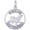 Pier 39 Sea Lion Charm - 14K White Gold - 10-3564-wg