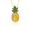 Pineapple Tsavorite Gold Pendant, Hawaiian Inspired  Pendant, PIP-35815