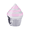 Pink Cupcake Bead Charm - Sterling Silver - 10-9183-1-s