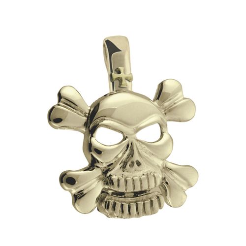 Pirate Medium Pendant - 14K Yellow Gold