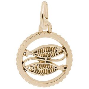 Pisces Charm 10K Gold - 10-4542-0-10K