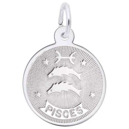 Pisces Charm Sterling Silver - 10-4582-0-SS