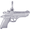 Pistol Charm Silver - 10-3328