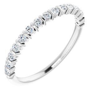 Platinum 1/3 CTW Diamond Anniversary Band  - 123600:6019:P