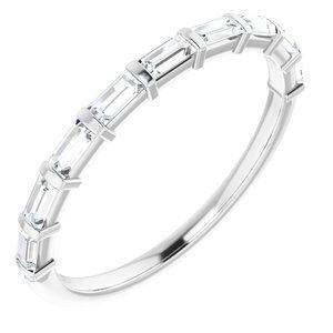 Platinum 1/3 CTW Diamond Anniversary Band  - 123675:6067:P