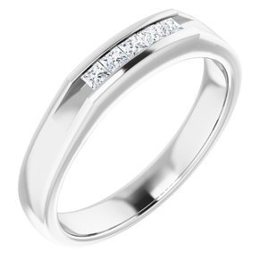 Platinum 1/3 CTW Diamond Band - 122785:60025:P