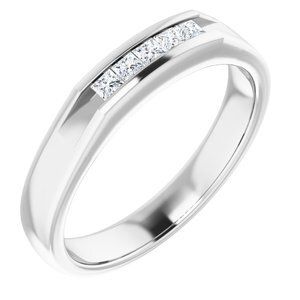 Platinum 1/3 CTW Diamond Band - 122785:60025:P