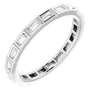Platinum 1/3 CTW Diamond Eternity Band - 123624:60083:P