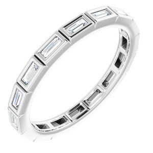 Platinum 1/3 CTW Diamond Eternity Band  - 123624:60175:P