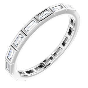 Platinum 1/3 CTW Diamond Eternity Band  - 123624:60271:P