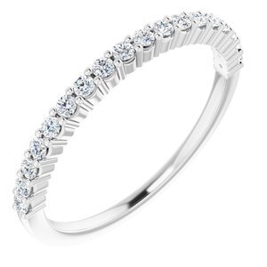 Platinum 1/4 CTW Diamond Anniversary Band - 122877:60089:P