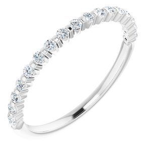 Platinum 1/4 CTW Diamond Anniversary Band  - 123675:6015:P