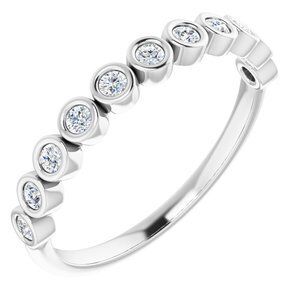 Platinum 1/5 CTW Diamond Anniversary Band  - 122968:6003:P