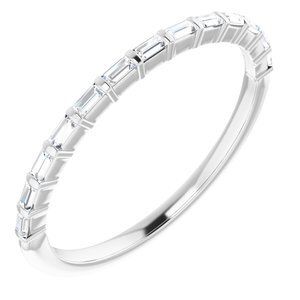 Platinum 1/5 CTW Diamond Anniversary Band  - 123600:6059:P