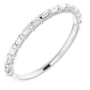 Platinum 1/5 CTW Diamond Anniversary Band  - 123675:6059:P
