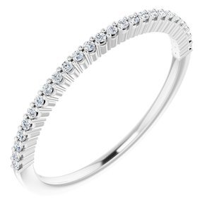 Platinum 1/8 CTW Diamond Anniversary Band - 122877:60086:P
