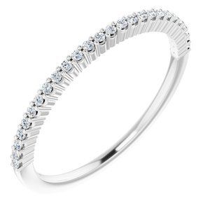 Platinum 1/8 CTW Diamond Anniversary Band - 122877:60087:P