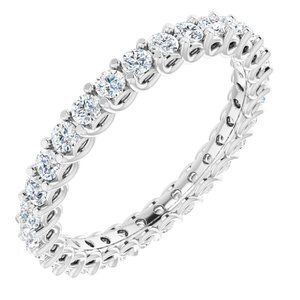 Platinum 3/4 CTW Diamond Eternity Band  - 123593:60019:P