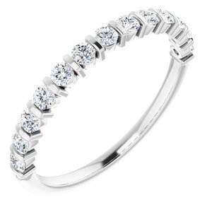 Platinum 3/8 CTW Diamond Anniversary Band  - 123600:6023:P