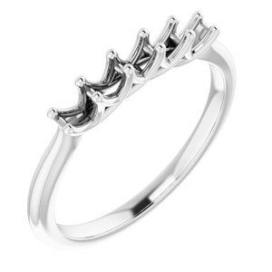 Platinum 3/8 CTW Diamond Anniversary Band - 123873:6011:P