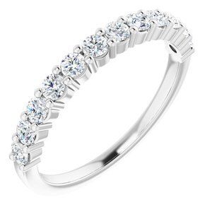 Platinum 5/8 CTW Diamond Anniversary Band - 122877:60035:P