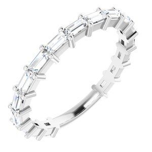 Platinum 5/8 CTW Diamond Anniversary Band - 123655:6039:P