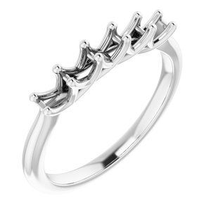 Platinum 5/8 CTW Diamond Anniversary Band - 123873:6015:P