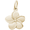 Plumeria Flower Charm 10K Gold - 10-2304