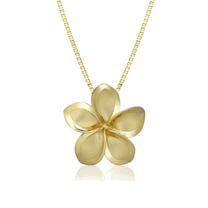 Plumeria Pendant 21mm