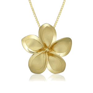 Plumeria Pendant 29mm