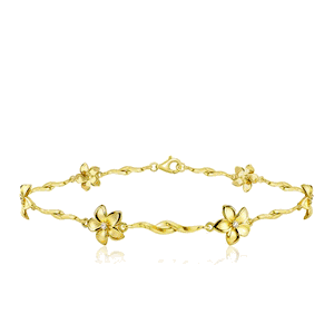 Plumeria Vine Bracelet
