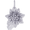 Poinsettia Charm White Gold - 10-2270