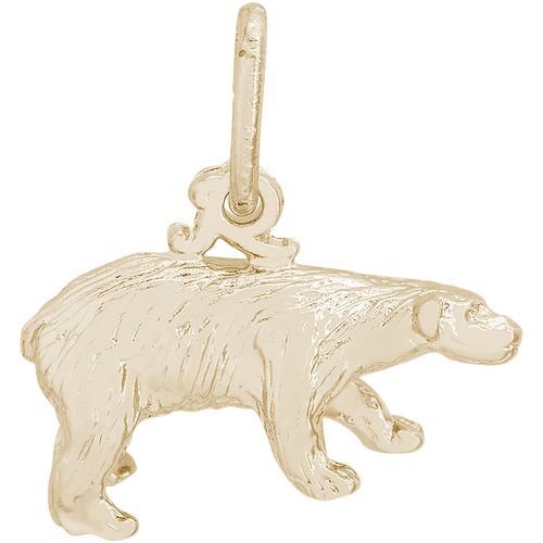 Polar Bear Charm - 10K Gold - 10-8385-10kg