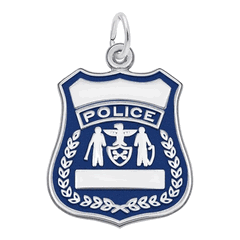 Police Badge Charm
