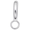 Polished Circle Charmdrop - Sterling Silver - 10-9131-0-ss