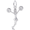Pom Pom Girl Charm Silver - 10-3867