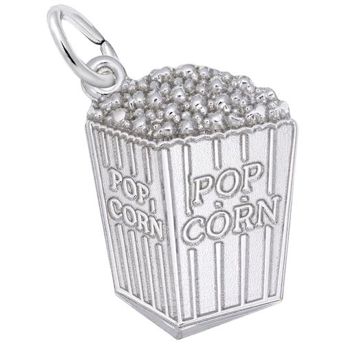Popcorn Charm - Sterling Silver-10-2490-0-SS