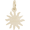 Port Lucaya Sun Small Charm - 10K Gold