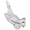 Praying Hands Charm White Gold - 10-0216