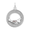 Prince Edward Island Map in Ring Charm - Sterling Silver - 10-1811-s