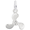 Propeller Charm Silver - 10-0539