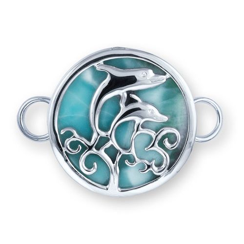 Pure Joy Larimar Bracelet Clasp - Sterling Silver