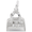 Purse Charm White Gold - 10-8169