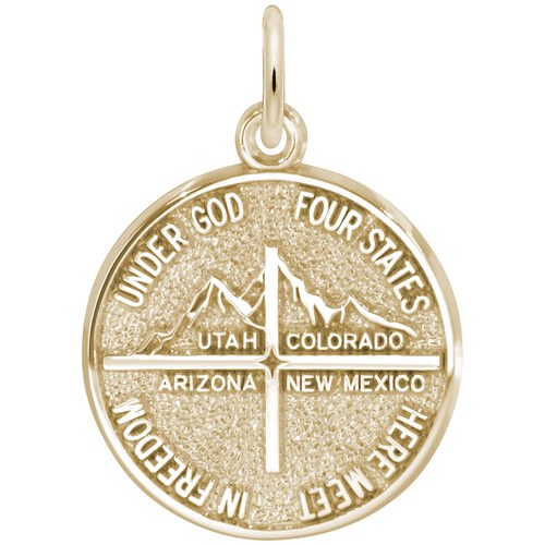 Rembrandt 4 States Charm - 14K Gold - 10-1785-0-14K
