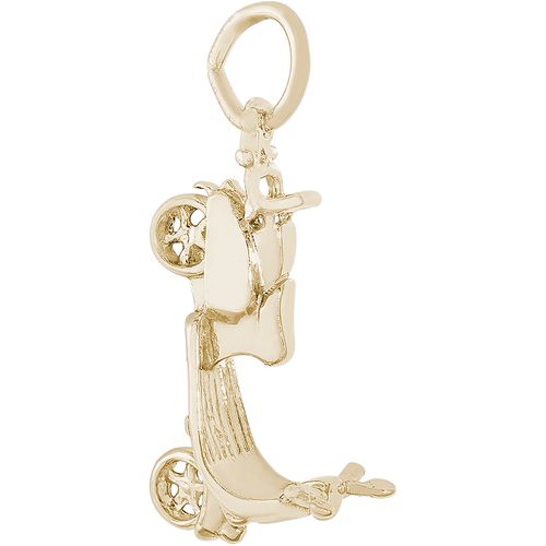 8291 Scooter Charm 10K Gold - 10-8291