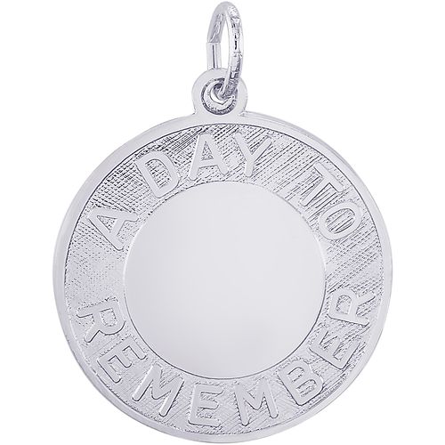 A Day To Remember Charm Silver - 10-1412