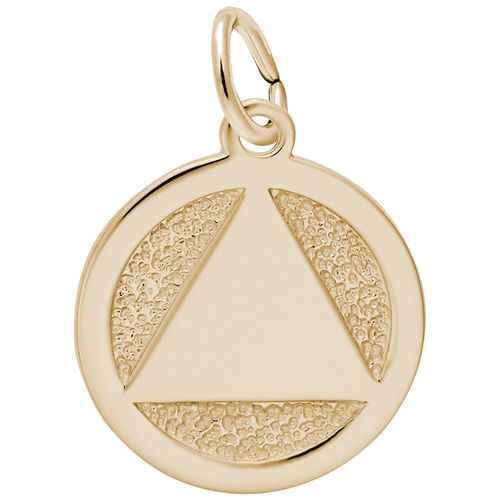 AA Symbol Charm 10K Gold - 10-7797