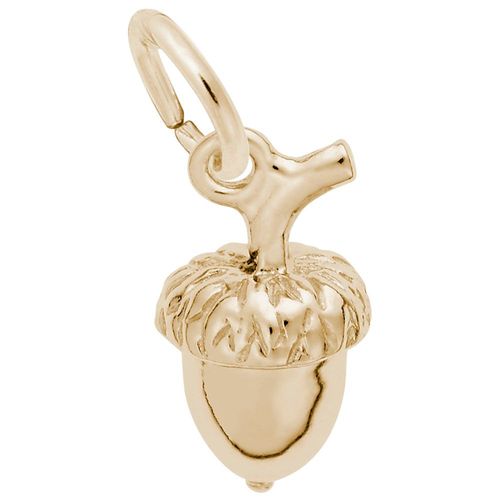 Acorn Charm 14K Gold - 10-0993
