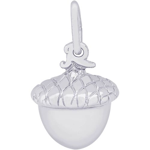 Acorn Charm Silver - 10-8218