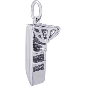 Airboat Charm Silver - 10-3206